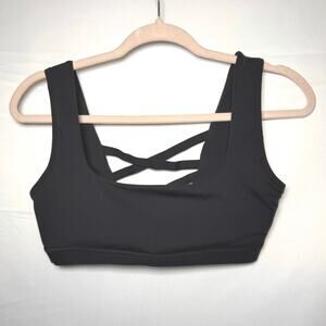 Blogilates Crisscross Back Ballet Sports Bra black size Small